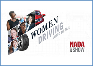 Women Driving Auto Retail and NADA Show logo